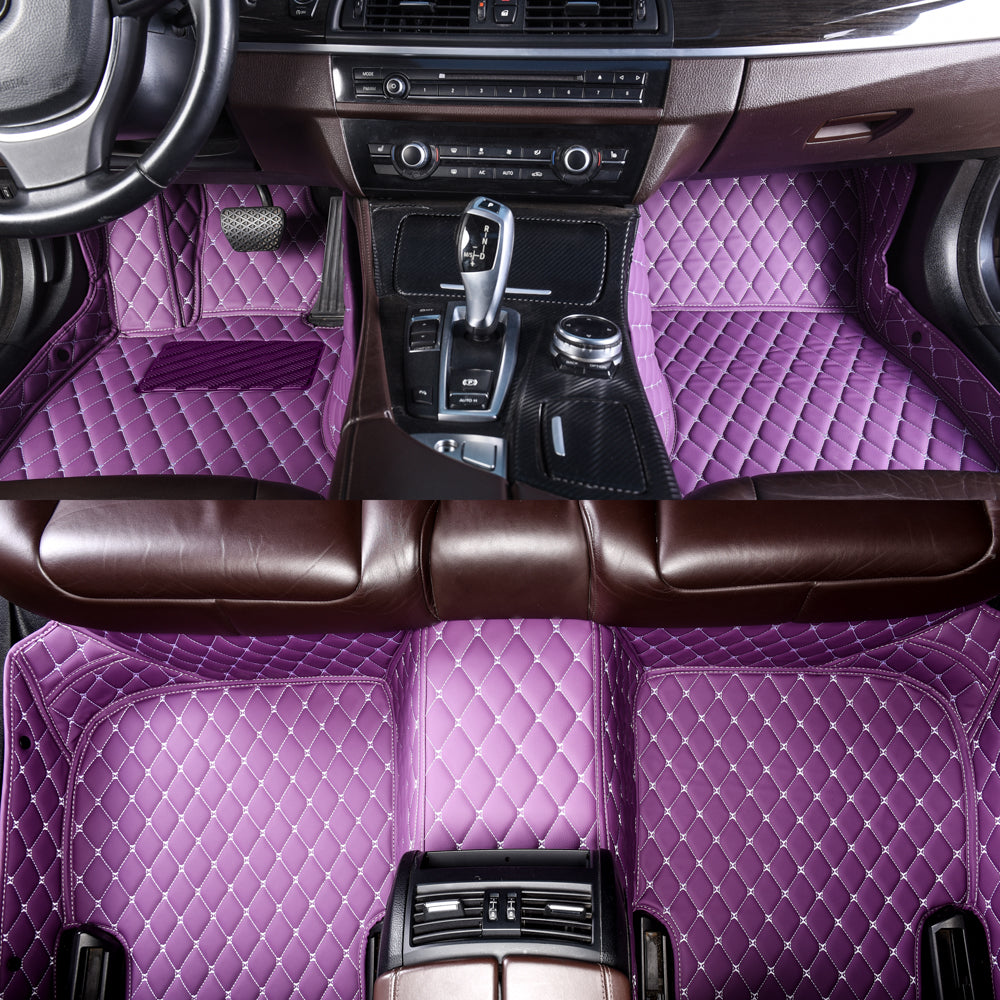 Violet Purple Car Mats Set – Alluxe Car Mats