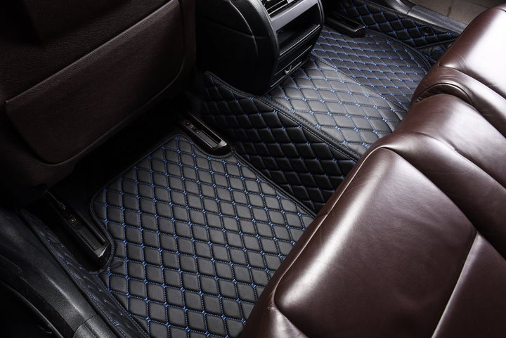 With 3D laser cut technology, our car mats bringing a whole new luxury level to your car interior. Covering up to 99% of your car floor with the most precise fit. Our car mats are the world's first car mats with middle tunnel coverage.