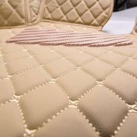 luxury leather car mats